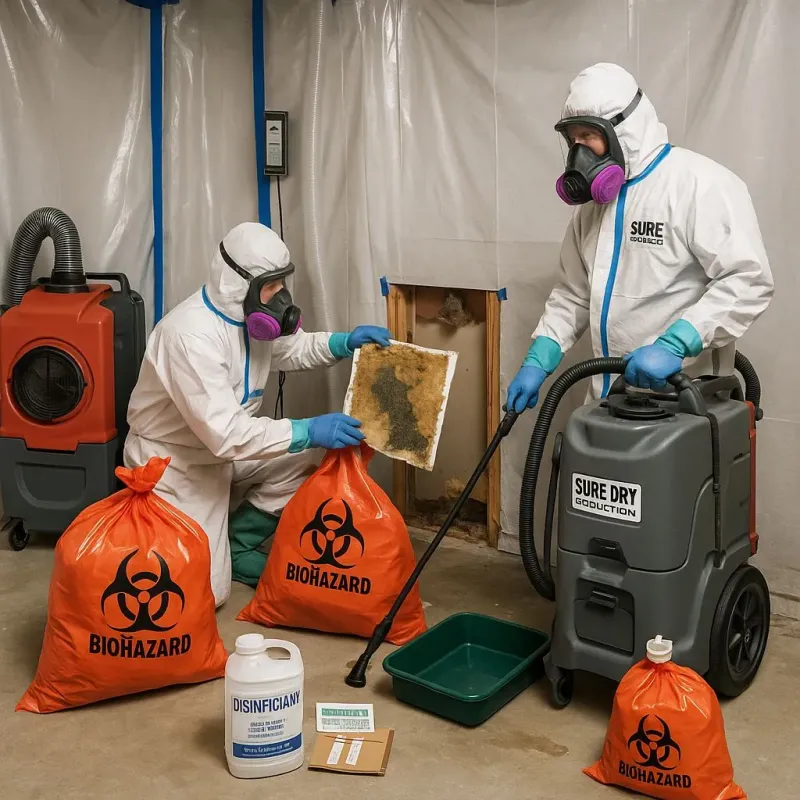 Contaminated Water Handling Protocols process in Talbotton, GA